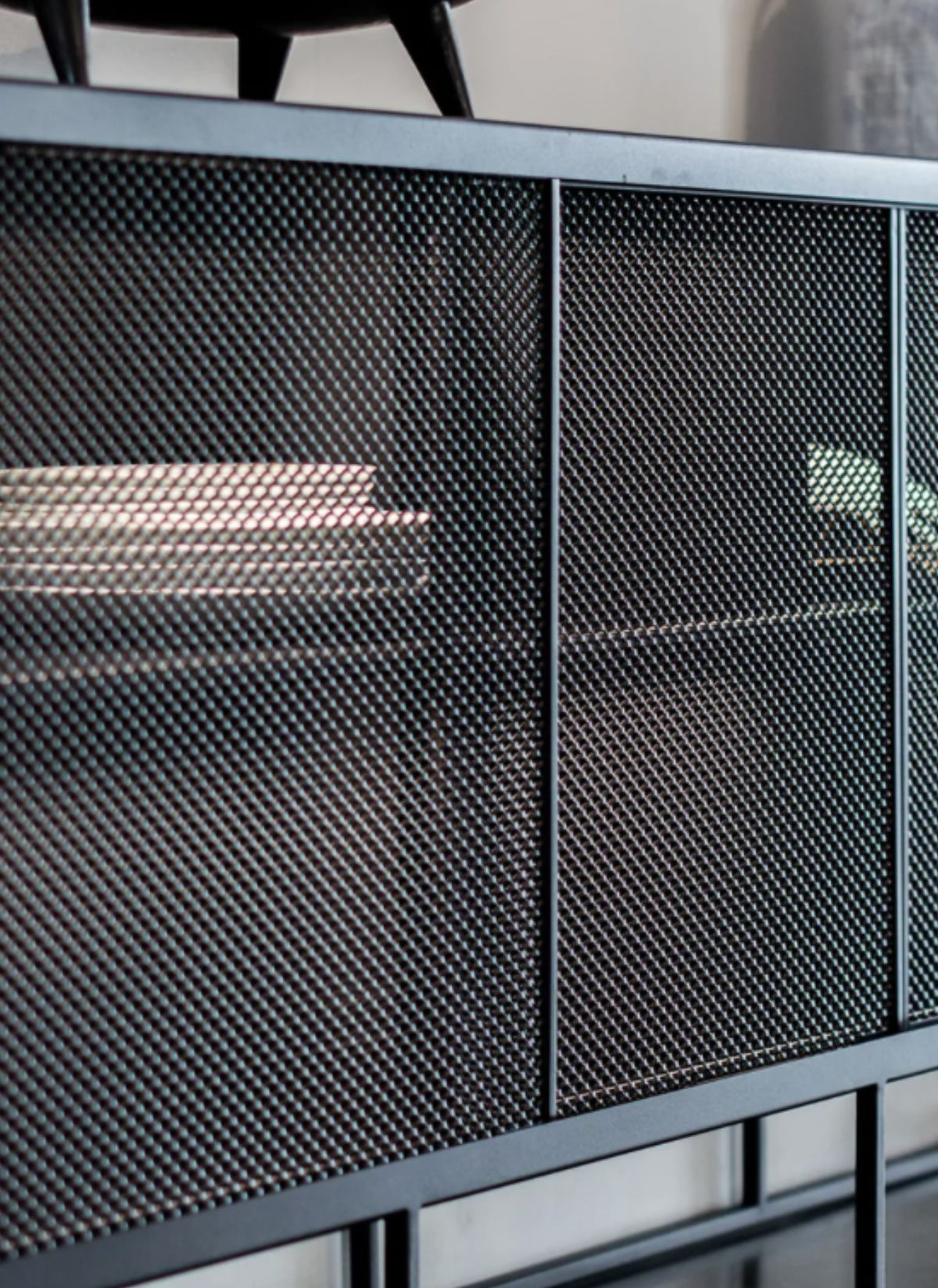 Detalle de fabricación metálica